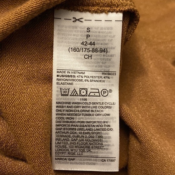 GAP Softspun Banded Waist Dress Size Small - Picture 7 of 7